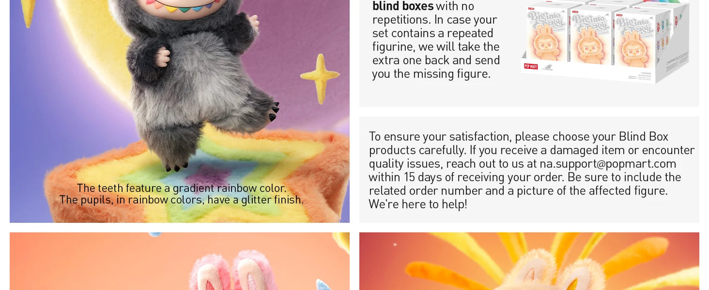 POP MART 100% Authentic Labubu The Monsters