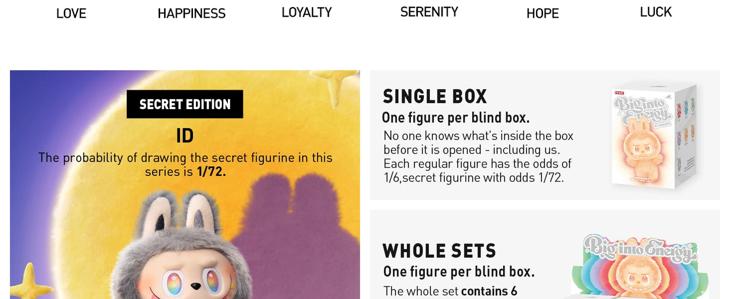 POP MART 100% Authentic Labubu The Monsters