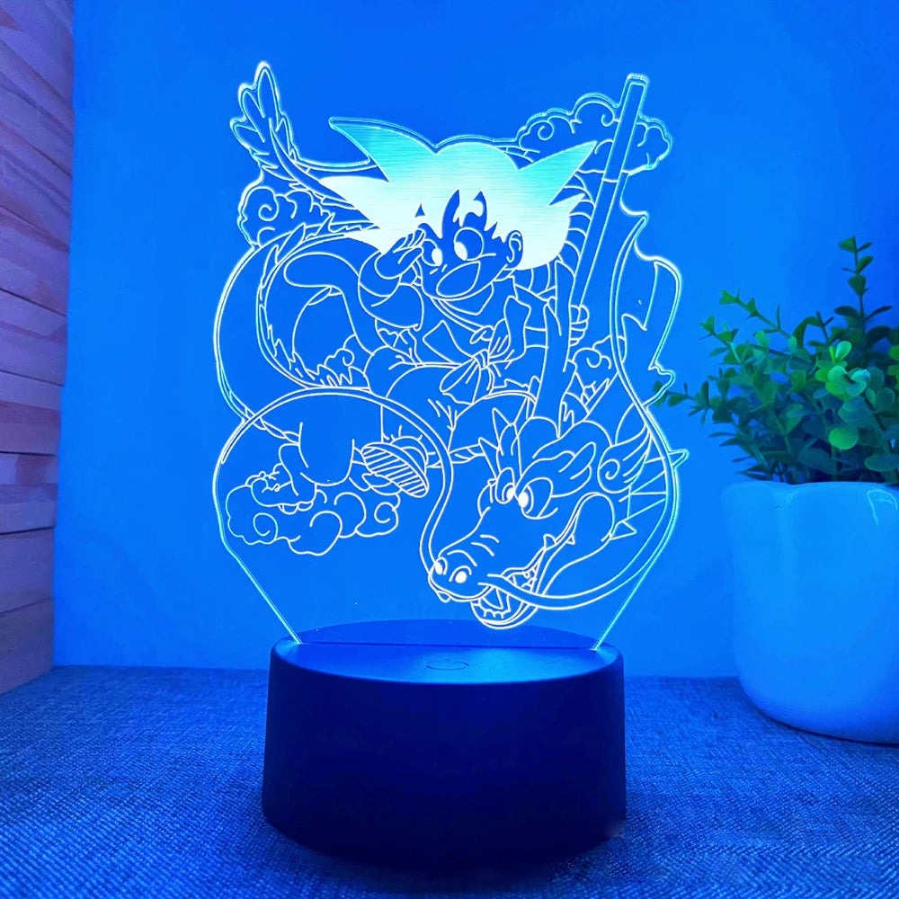 Dragon Ball Z 3D Neon Lights