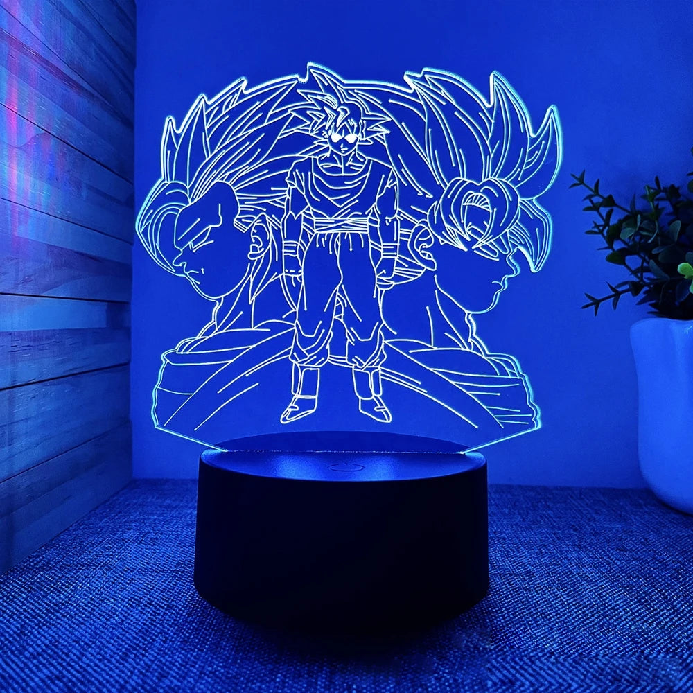 Dragon Ball Z 3D Neon Lights