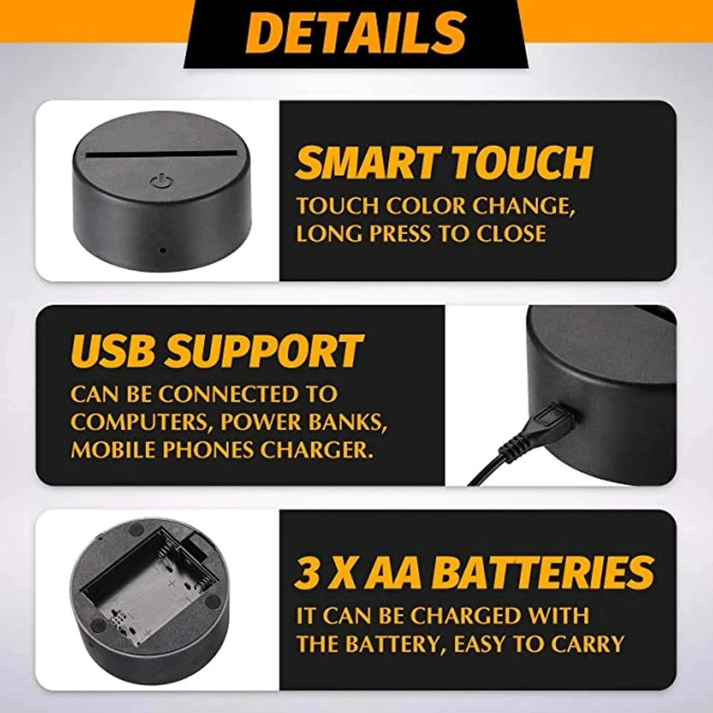 Dragon Ball Z 3D Neon Lights